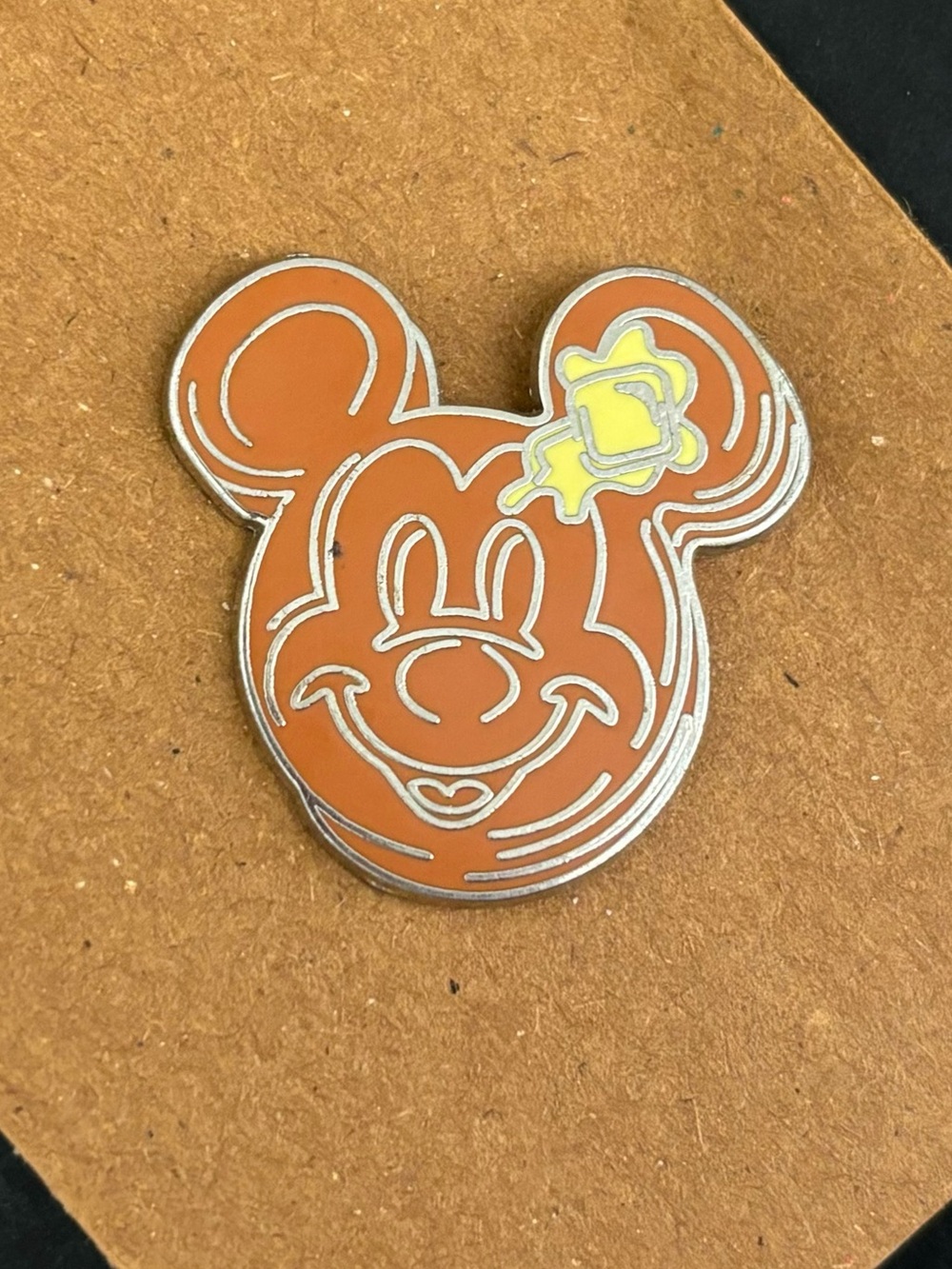 Mickey Shaped Pancake Disney Pin